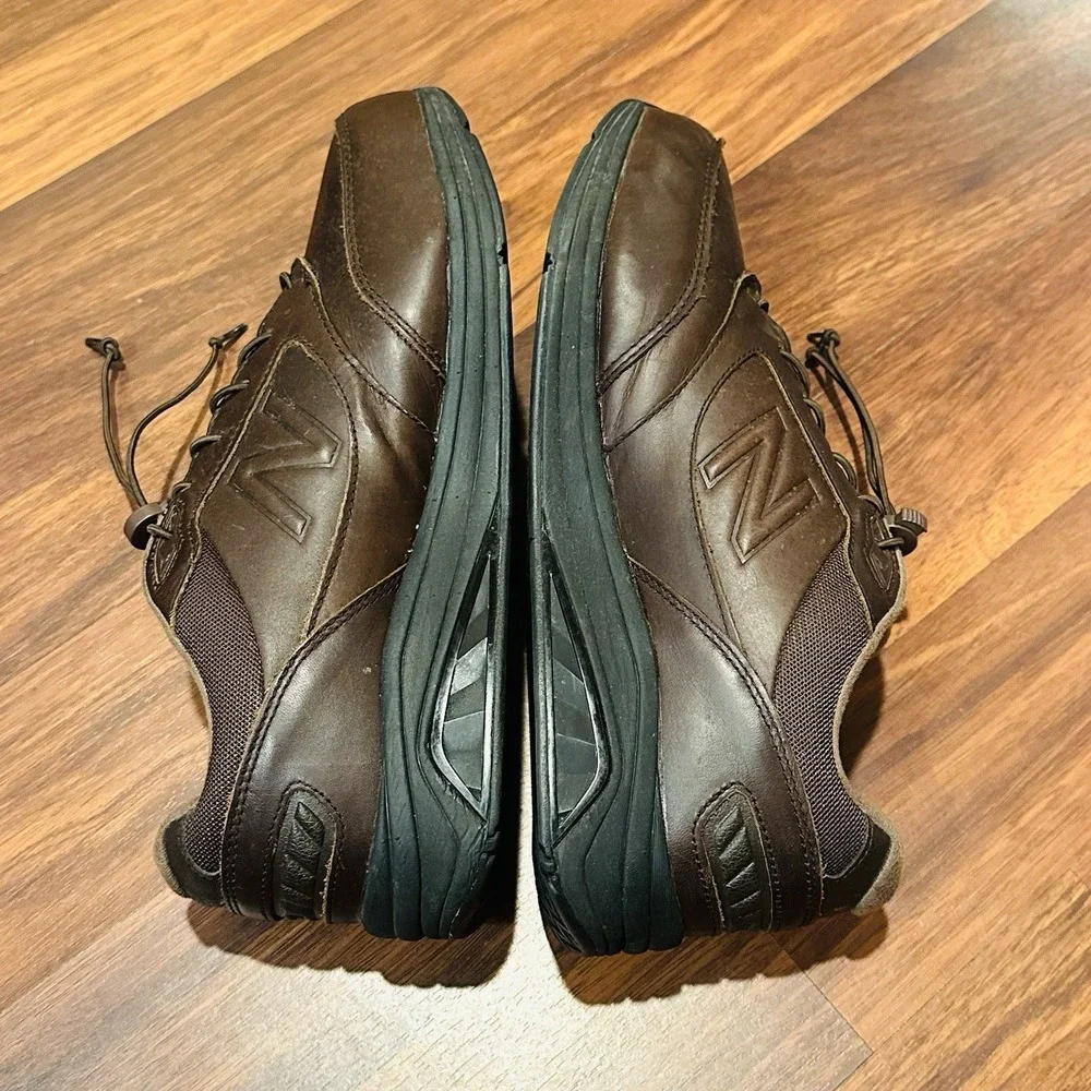 New Balance 928v3 Men's Leather Walking Shoes Brown MW928BR3 Size 10 Drawstring